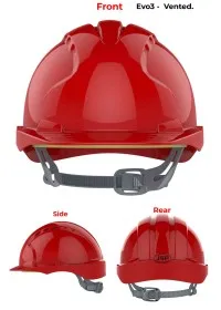 JSP Evo3 Safety Helmet - Slip Ratchet