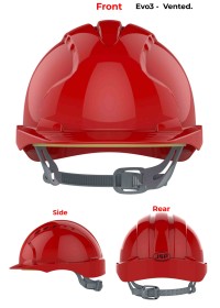 JSP Evo3 Safety Helmet - Slip Ratchet