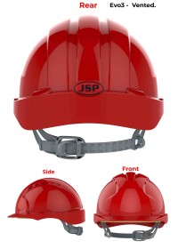JSP Evo3 Safety Helmet - Slip Ratchet