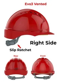 JSP Evo3 Safety Helmet - Slip Ratchet
