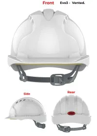 JSP Evo3 Safety Helmet - Slip Ratchet