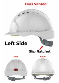 JSP Evo3 Safety Helmet - Slip Ratchet
