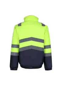 Personalised Regatta Pro Hi Vis Classic Bomber TRA218