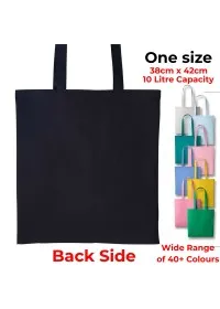 Personalised Long Handle Cotton Tote Bag RL100