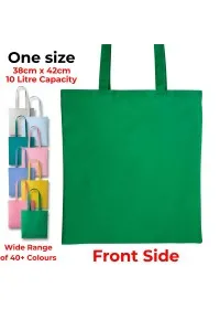 Personalised Long Handle Cotton Tote Bag RL100