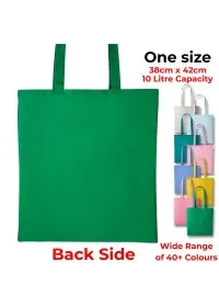 Personalised Long Handle Cotton Tote Bag RL100