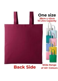 Personalised Long Handle Cotton Tote Bag RL100