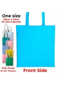 Personalised Long Handle Cotton Tote Bag RL100