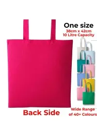 Personalised Long Handle Cotton Tote Bag RL100