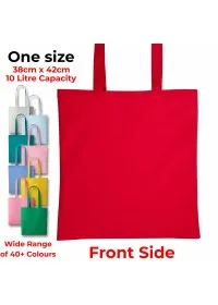 Personalised Long Handle Cotton Tote Bag RL100