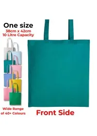 Personalised Long Handle Cotton Tote Bag RL100