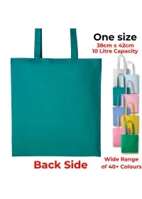 Personalised Long Handle Cotton Tote Bag RL100