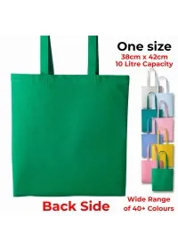Personalised Long Handle Cotton Tote Bag RL100