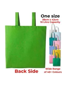 Personalised Long Handle Cotton Tote Bag RL100