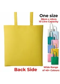 Personalised Long Handle Cotton Tote Bag RL100