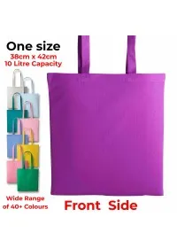 Personalised Long Handle Cotton Tote Bag RL100