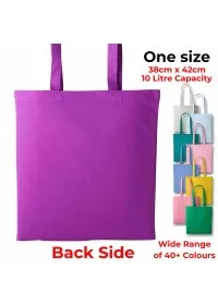 Personalised Long Handle Cotton Tote Bag RL100