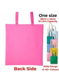 Personalised Long Handle Cotton Tote Bag RL100