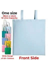 Personalised Long Handle Cotton Tote Bag RL100