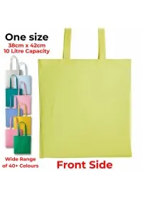Personalised Long Handle Cotton Tote Bag RL100