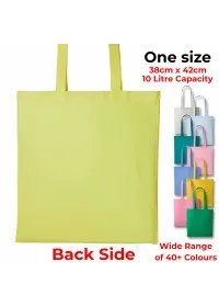 Personalised Long Handle Cotton Tote Bag RL100