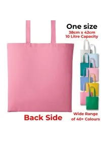 Personalised Long Handle Cotton Tote Bag RL100