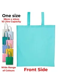 Personalised Long Handle Cotton Tote Bag RL100