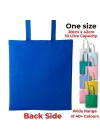 Personalised Long Handle Cotton Tote Bag RL100