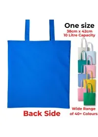 Personalised Long Handle Cotton Tote Bag RL100