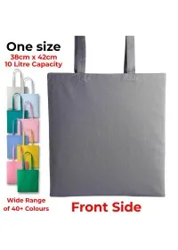 Personalised Long Handle Cotton Tote Bag RL100