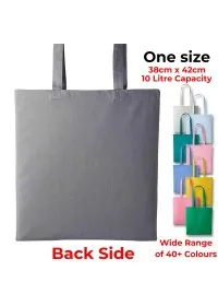 Personalised Long Handle Cotton Tote Bag RL100