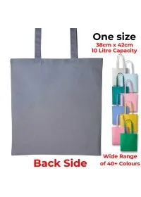 Personalised Long Handle Cotton Tote Bag RL100