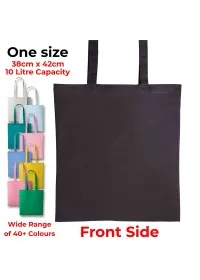 Personalised Long Handle Cotton Tote Bag RL100