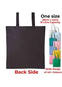 Personalised Long Handle Cotton Tote Bag RL100