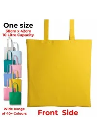 Personalised Long Handle Cotton Tote Bag RL100