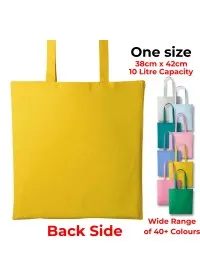 Personalised Long Handle Cotton Tote Bag RL100