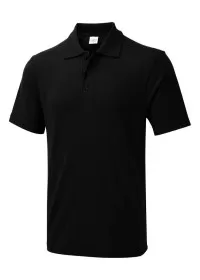 Uneek UX1 Poloshirt Black