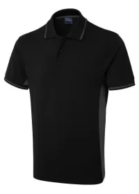 Two Colour Poloshirt Uneek UC117