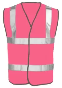 Personalised Premium Hi Vis Vest Leo W05