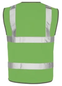 Personalised Premium Hi Vis Vest Leo W05