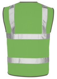 Personalised Premium Hi Vis Vest Leo W05