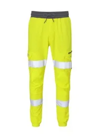 Yellow Hi Vis Leo Ecoviz Hawkridge Jog Trouser JT01
