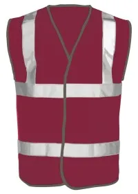 Personalised Premium Hi Vis Vest Leo W05