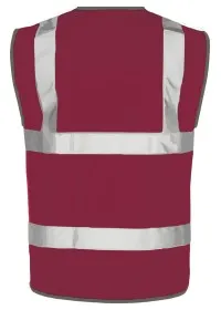 Personalised Premium Hi Vis Vest Leo W05
