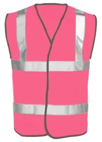 Personalised Premium Hi Vis Vest Leo W05