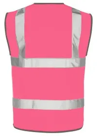 Personalised Premium Hi Vis Vest Leo W05