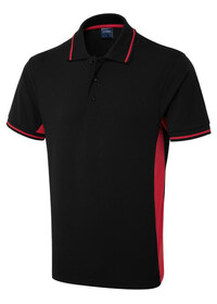Two Colour Poloshirt Uneek UC117