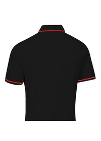 Two Tone Poloshirt Uneek UC117 Black/Red