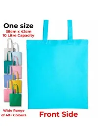 Personalised Long Handle Cotton Tote Bag RL100