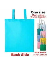 Personalised Long Handle Cotton Tote Bag RL100